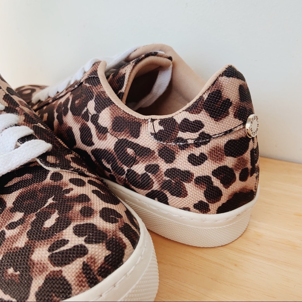 NWOT Steve Madden Animal Print Sneakers - Picture 4 of 6